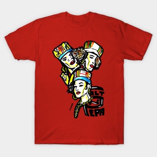 Salt N Pepa Old School Colors T-Shirt